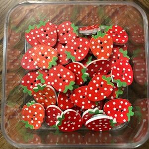 Loteria strawberry magnets